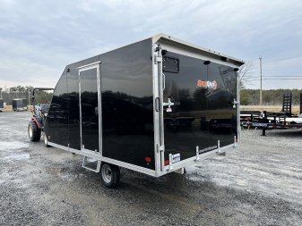 New 2024 SNOPRO  101 X 12 HYBRID Snowmobile Trailer