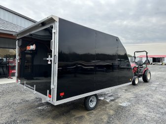 New 2024 SNOPRO  101 X 12 HYBRID Snowmobile Trailer
