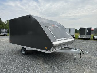 New 2024 SNOPRO  101 X 12 HYBRID Snowmobile Trailer
