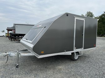 New 2024 SNOPRO  101 X 12 HYBRID Snowmobile Trailer