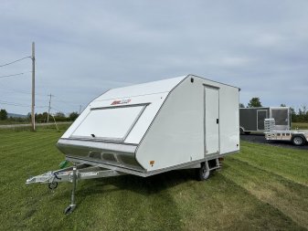 New 2024 SNOPRO  101 X 12 HYBRID Snowmobile Trailer
