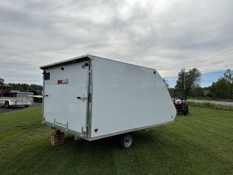 New 2024 SNOPRO  101 X 12 HYBRID Snowmobile Trailer