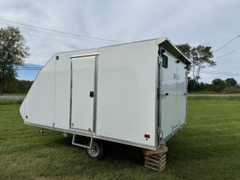 New 2024 SNOPRO  101 X 12 HYBRID Snowmobile Trailer