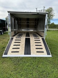 New 2024 SNOPRO  101 X 12 HYBRID Snowmobile Trailer