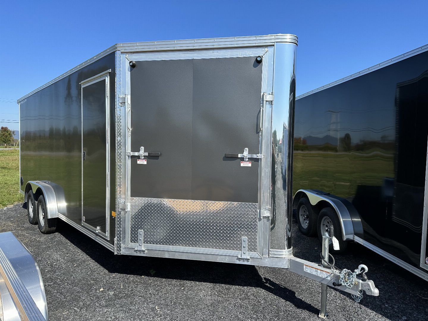 New 2024 STEALTH TRAILERS 7.4 X 18 STEALTH Snowmobile Trailer