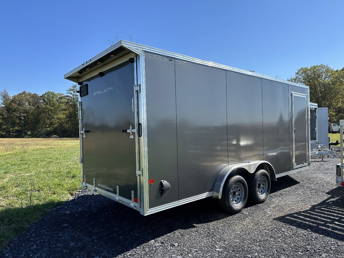 New 2024 STEALTH TRAILERS 7.4 X 18 STEALTH Snowmobile Trailer