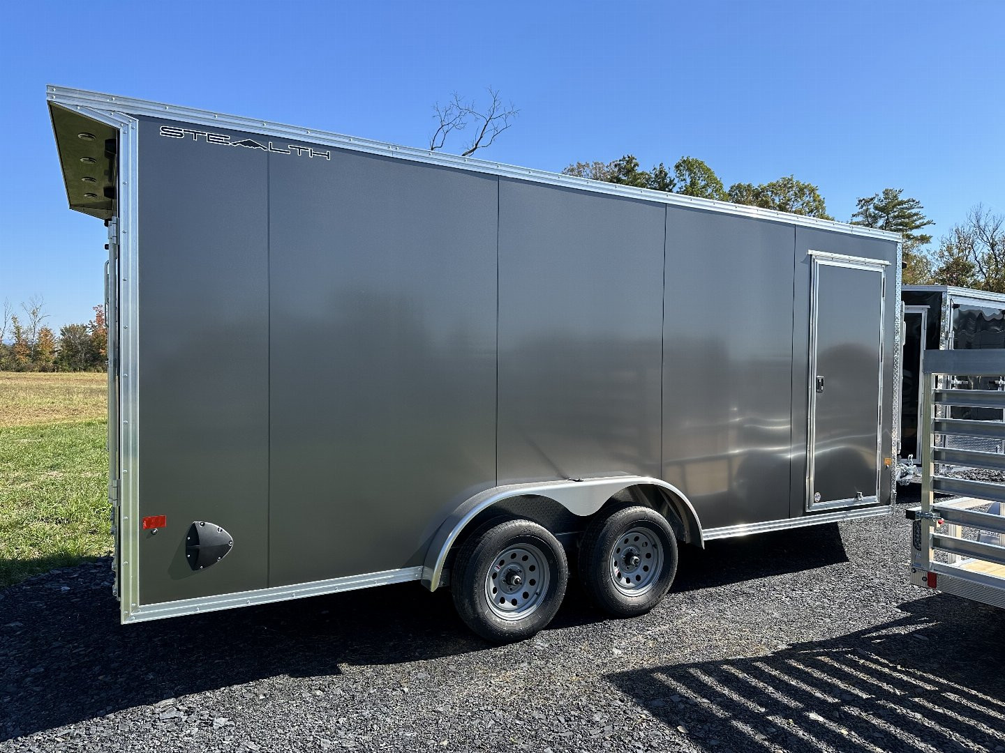New 2024 STEALTH TRAILERS 7.4 X 18 STEALTH Snowmobile Trailer