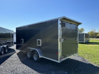 New 2024 STEALTH TRAILERS 7.4 X 18 STEALTH Snowmobile Trailer
