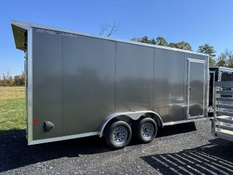 New 2024 STEALTH TRAILERS 7.4 X 18 STEALTH Snowmobile Trailer