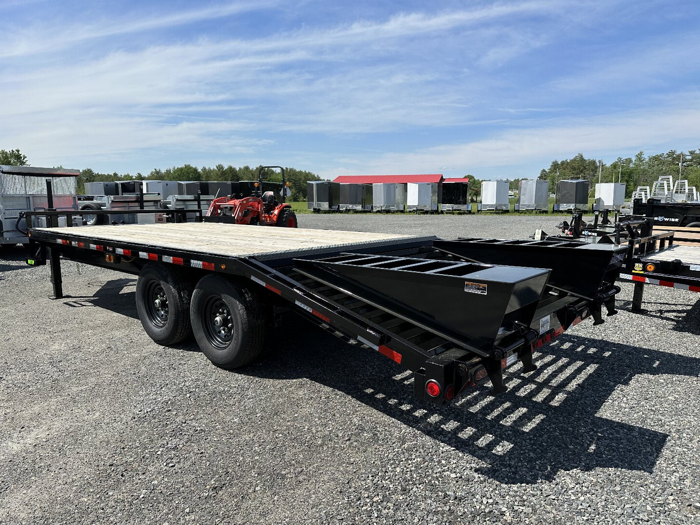 New 2024 LOAD TRAIL  102" X 20' HEAVY DUTY Flatbed Trailer