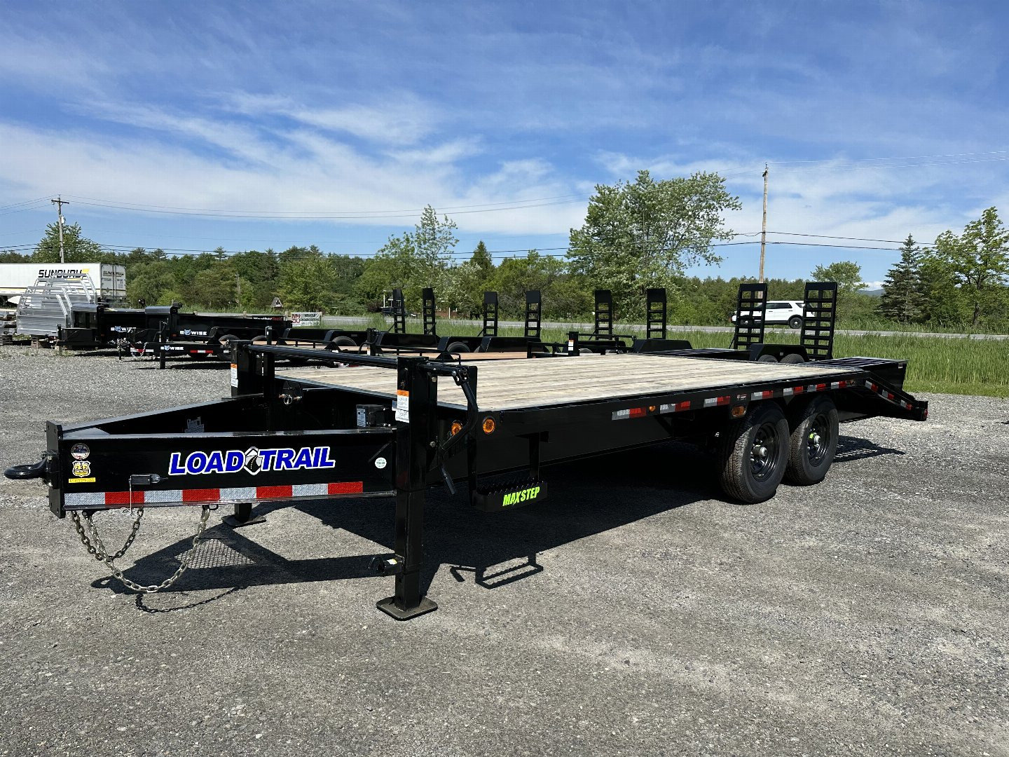 New 2024 LOAD TRAIL  102" X 20' HEAVY DUTY Flatbed Trailer