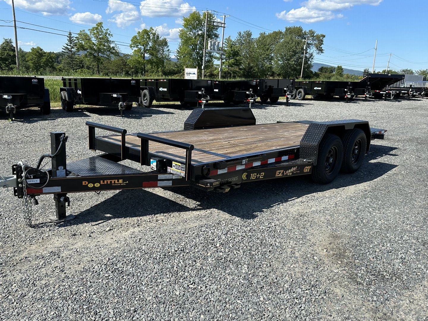 New 2024 Doolittle Trailer Mfg 7X18 EZ LOADER GT  Equipment Trailer