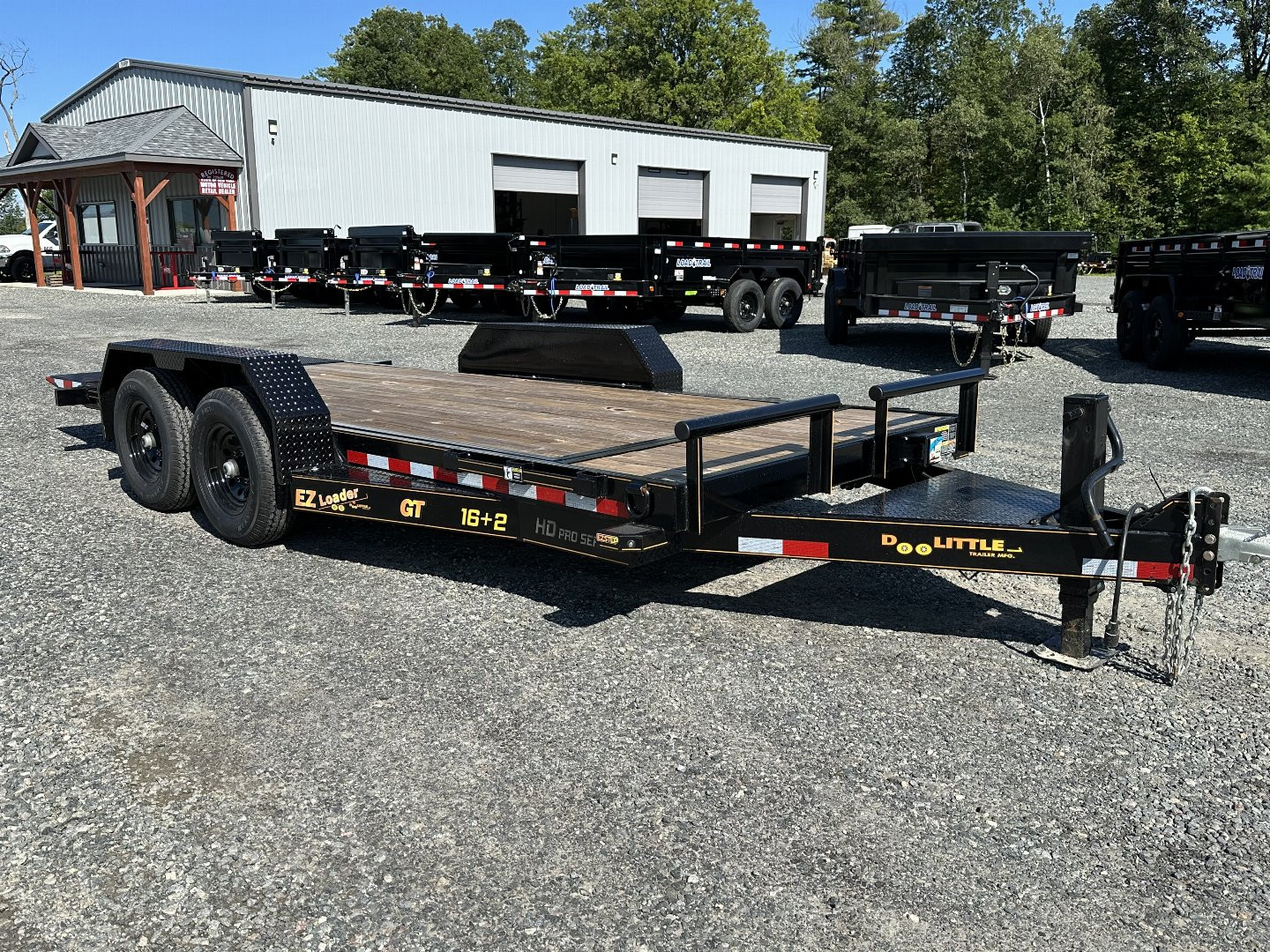New 2024 Doolittle Trailer Mfg 7X18 EZ LOADER GT  Equipment Trailer