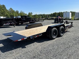 New 2024 Doolittle Trailer Mfg 7X18 EZ LOADER GT  Equipment Trailer