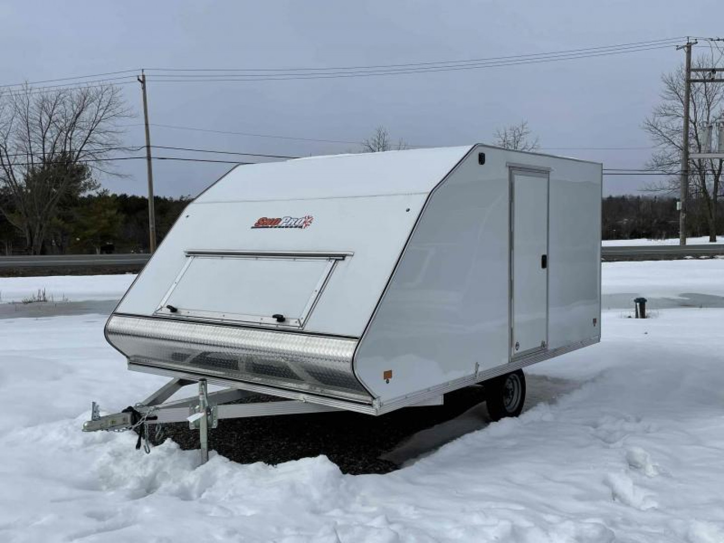 New 2023 Snopro 101X12 HYBRID Snowmobile Trailer
