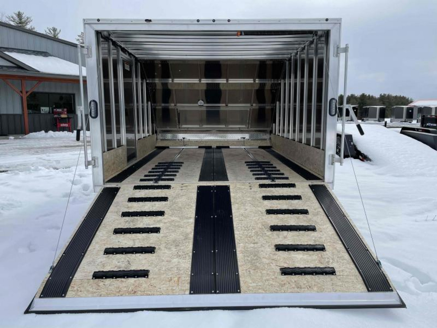 New 2023 Snopro 101X12 HYBRID Snowmobile Trailer
