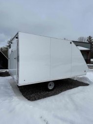 New 2023 Snopro 101X12 HYBRID Snowmobile Trailer