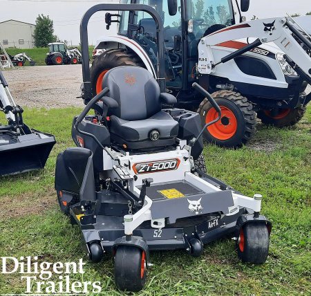 New Bobcat ZT5000 52  Zero Turn Lawn Mower