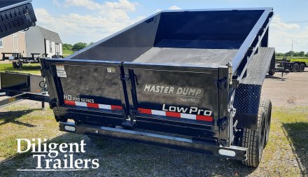 New 2025 DOOLITTLE TRAILER MFG 72" x10' Master Dump Trailer