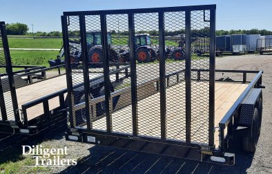 New 2025 DOOLITTLE TRAILER MFG 77 x16' Utility Trailer