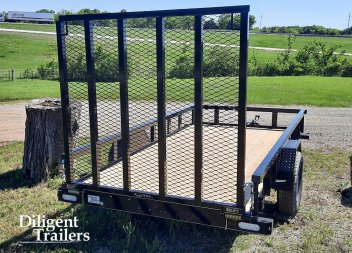 New 2025 DOOLITTLE TRAILER MFG 66" x12' Utility Trailer