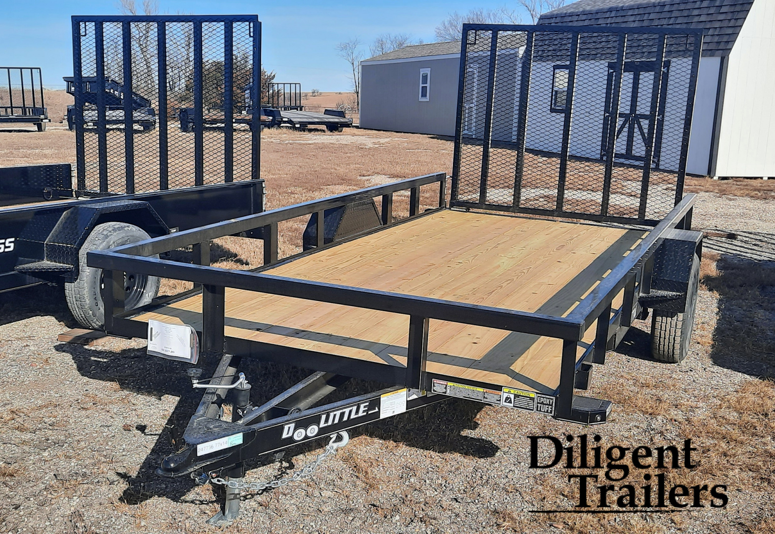 New 2026 Doolittle Trailers 77 x14' Utility Trailer