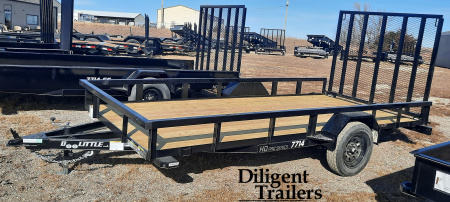 New 2026 Doolittle Trailers 77 x14' Utility Trailer