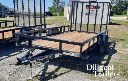 New 2025 DOOLITTLE TRAILER MFG 77" x12' Utility Trailer