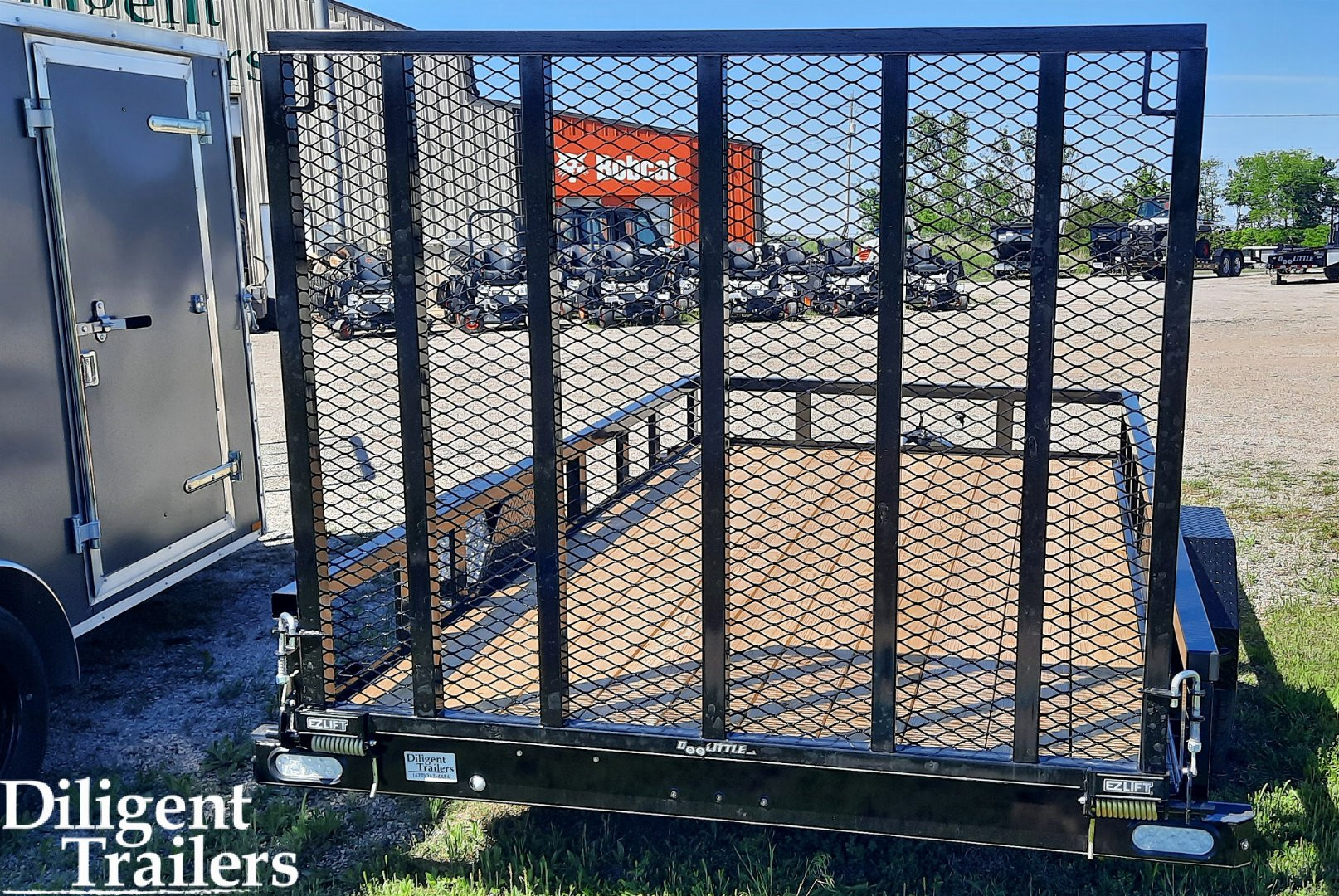 New 2025 DOOLITTLE TRAILER MFG 77" x12' Utility Trailer