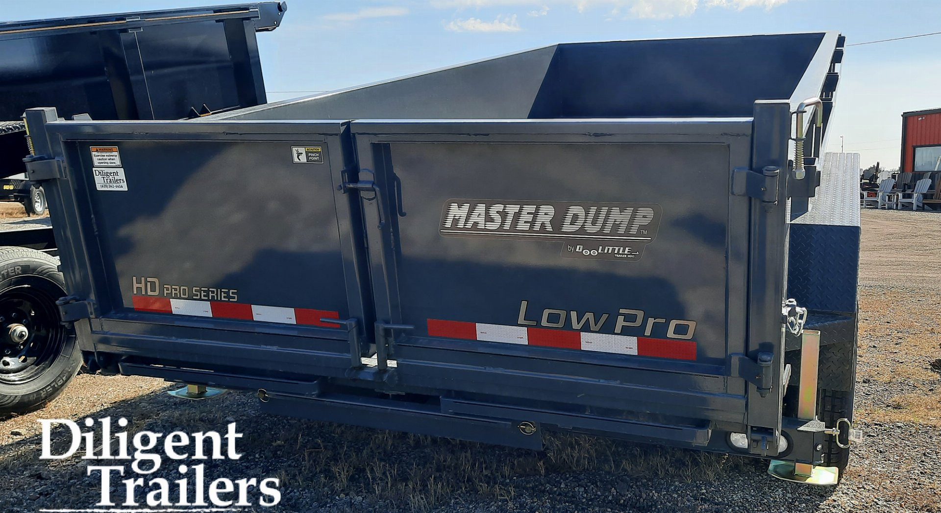 New 2025 DOOLITTLE TRAILER MFG 82"x16' Dump Trailer Dump Trailer