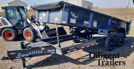 New 2025 DOOLITTLE TRAILER MFG 82"x16' Dump Trailer Dump Trailer