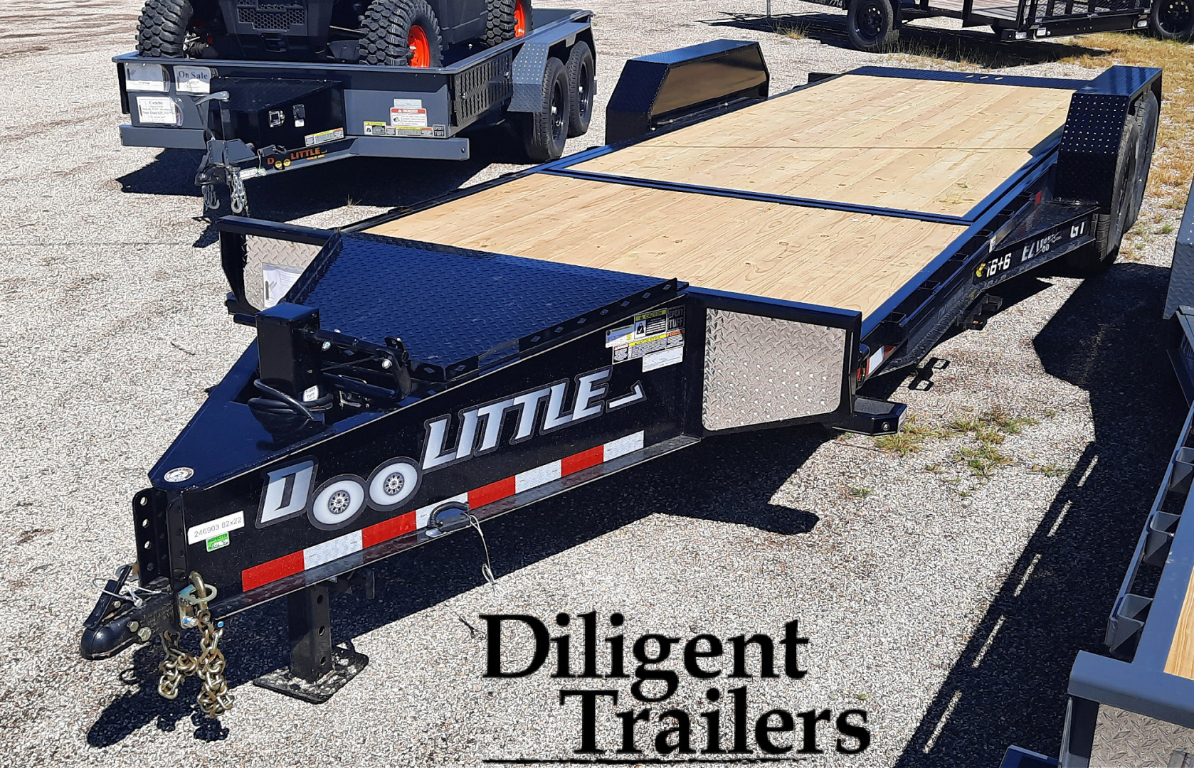 New 2026 Doolittle Trailers 82"x22' EZ Loader GT Equipment Trailer