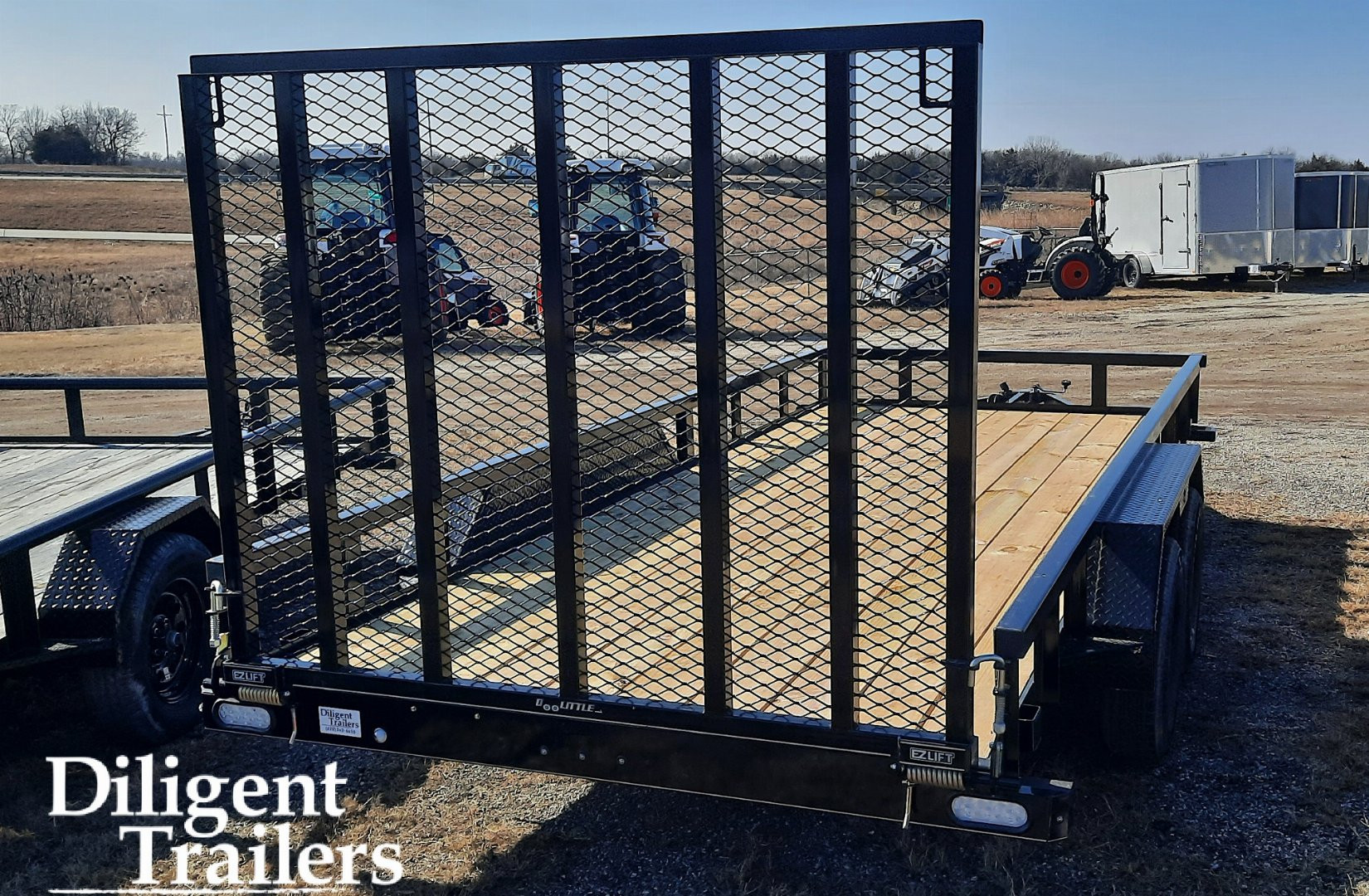 New 2025 DOOLITTLE TRAILER MFG 77 x16' Utility Trailer