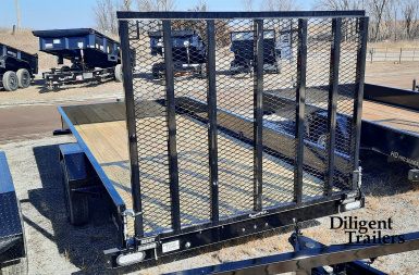 New 2025 DOOLITTLE TRAILER MFG 77 x14' SS Utility Trailer