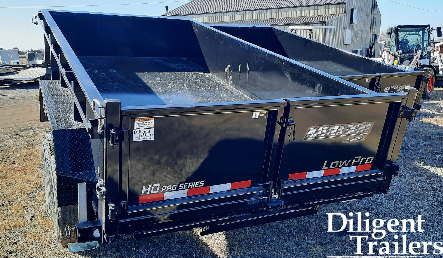 New 2025 DOOLITTLE TRAILER MFG 82"x14' Dump Trailer Dump Trailer