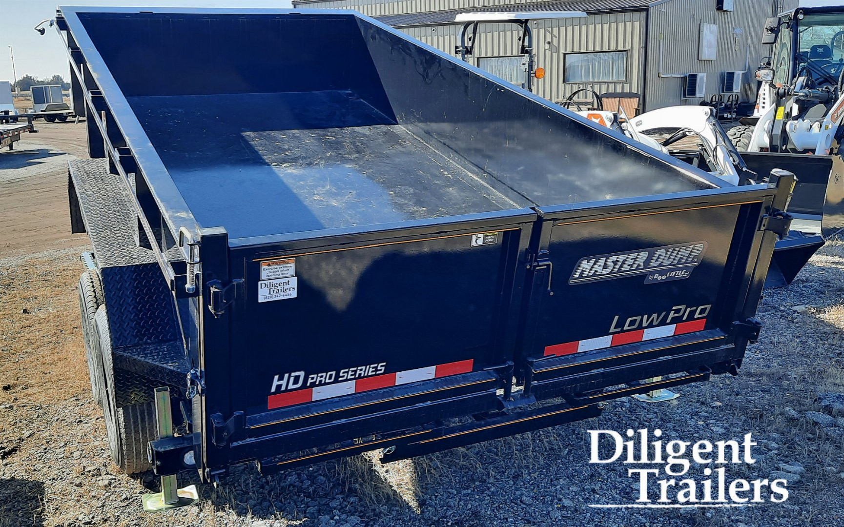 New 2025 Doolittle Trailer Mfg 82"x14' Tandem Axle 14K Dump Trailer
