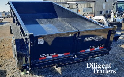 New 2025 Doolittle Trailer Mfg 82"x14' Tandem Axle 14K Dump Trailer