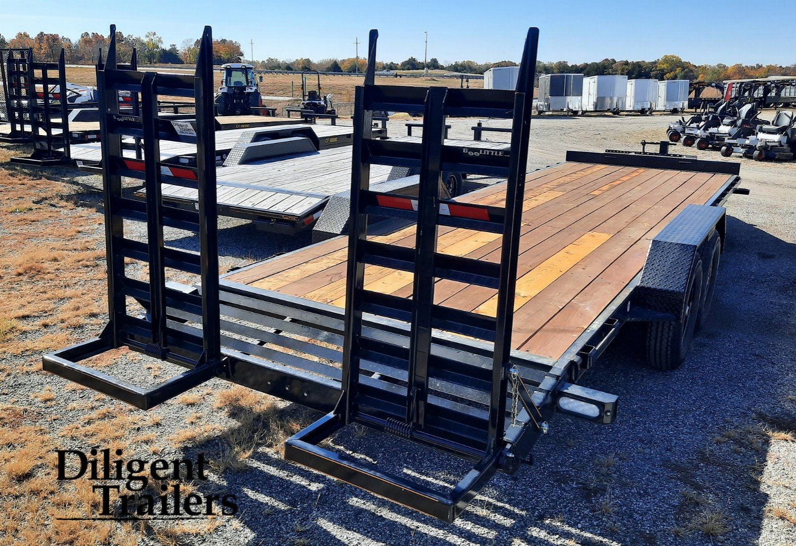 New 2025 DOOLITTLE TRAILER MFG 82 x24' Equipment Trailer