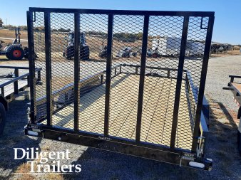 New 2025 Doolittle Trailer 84" x16' Tandem Axle 7K Utility Trailer
