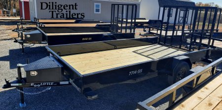 New 2025 DOOLITTLE TRAILER MFG 77 x14' SS Utility Trailer