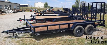New 2025 DOOLITTLE TRAILER MFG 84 x16' Utility Trailer