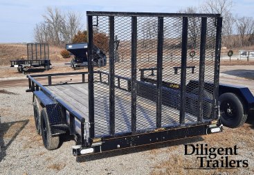 New 2024 DOOLITTLE TRAILER MFG 77 x16' Utility Trailer Utility Trailer