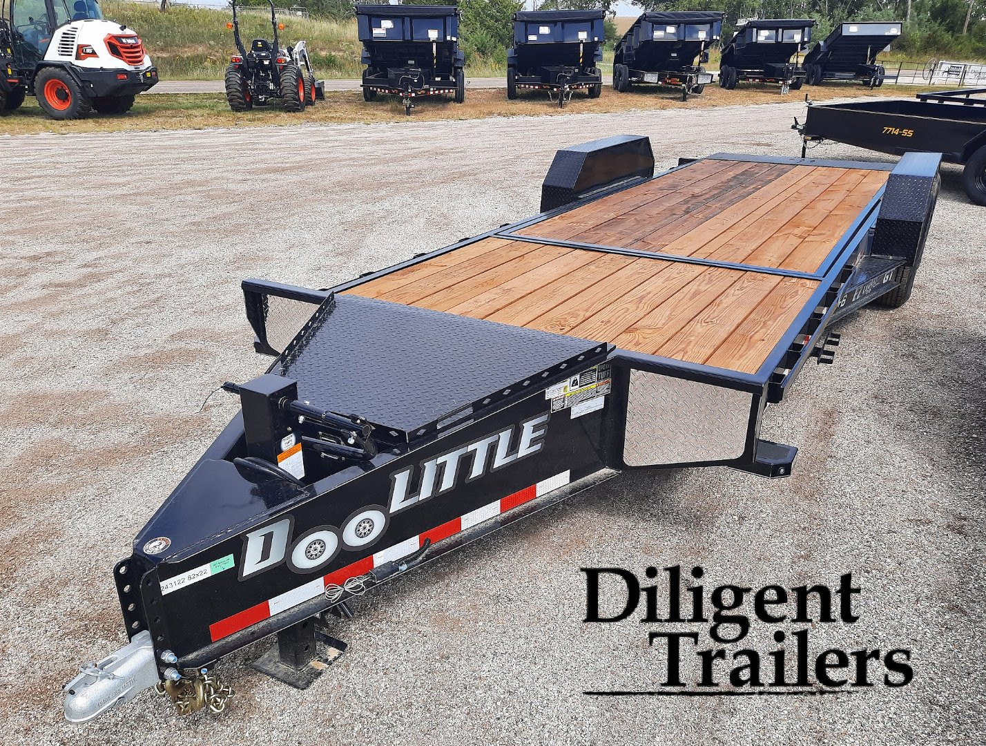 New 2025 DOOLITTLE TRAILER MFG 82"x22' EZ Loader GT Equipment Trailer