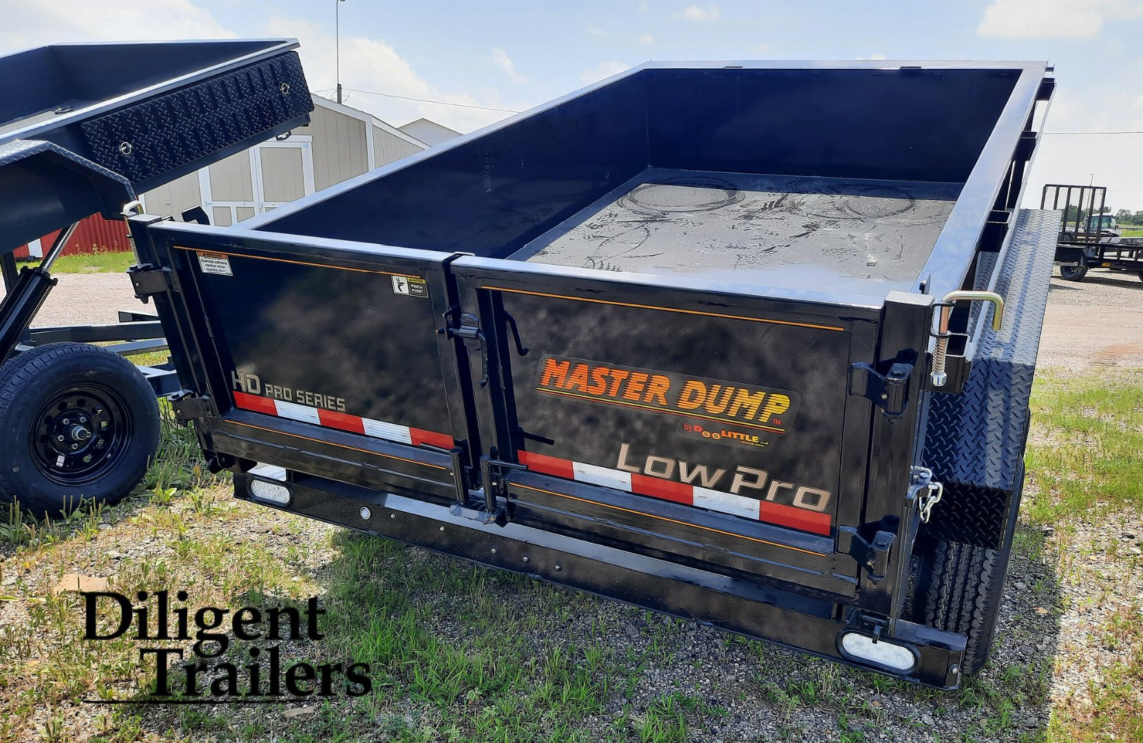 New 2024 DOOLITTLE TRAILER MFG 72" x10' Master Dump Trailer Dump Trailer