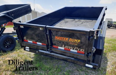 New 2024 DOOLITTLE TRAILER MFG 72" x10' Master Dump Trailer Dump Trailer