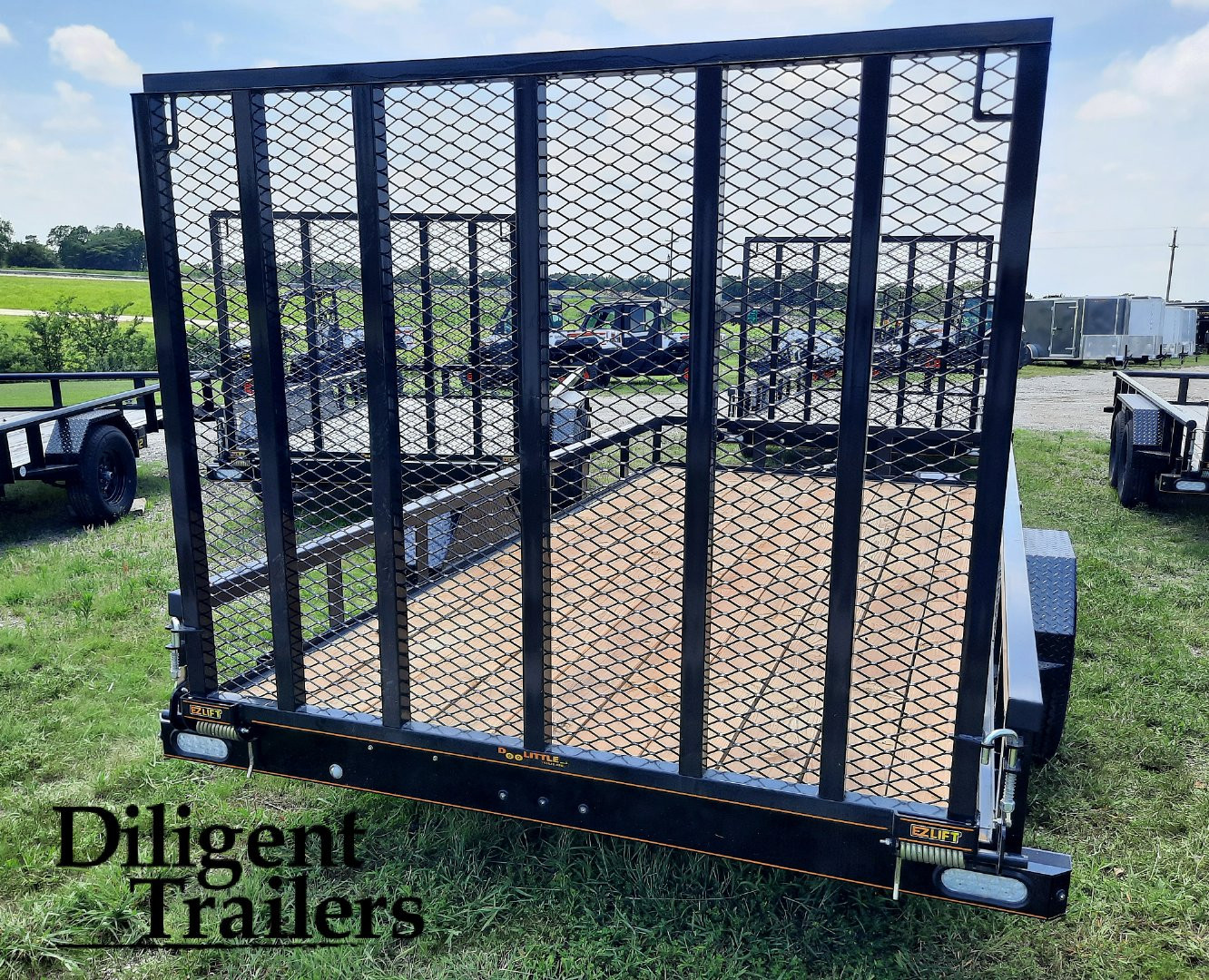 New 2024 DOOLITTLE TRAILER MFG 77 x14' Utility Trailer Utility Trailer