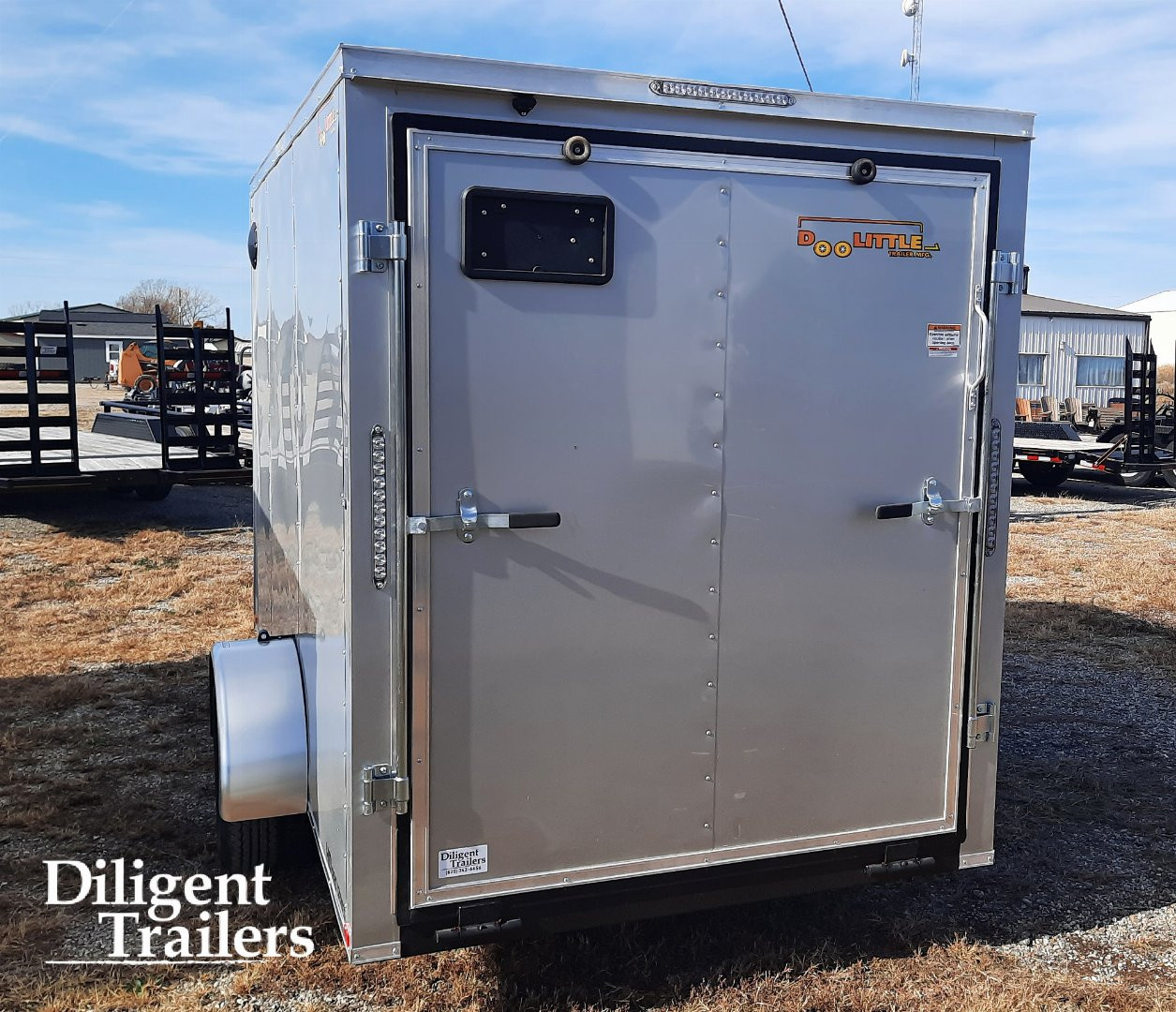 New 2024 DOOLITTLE TRAILER MFG 6'x12' Enclosed Cargo Trailer Cargo / Enclosed Trailer