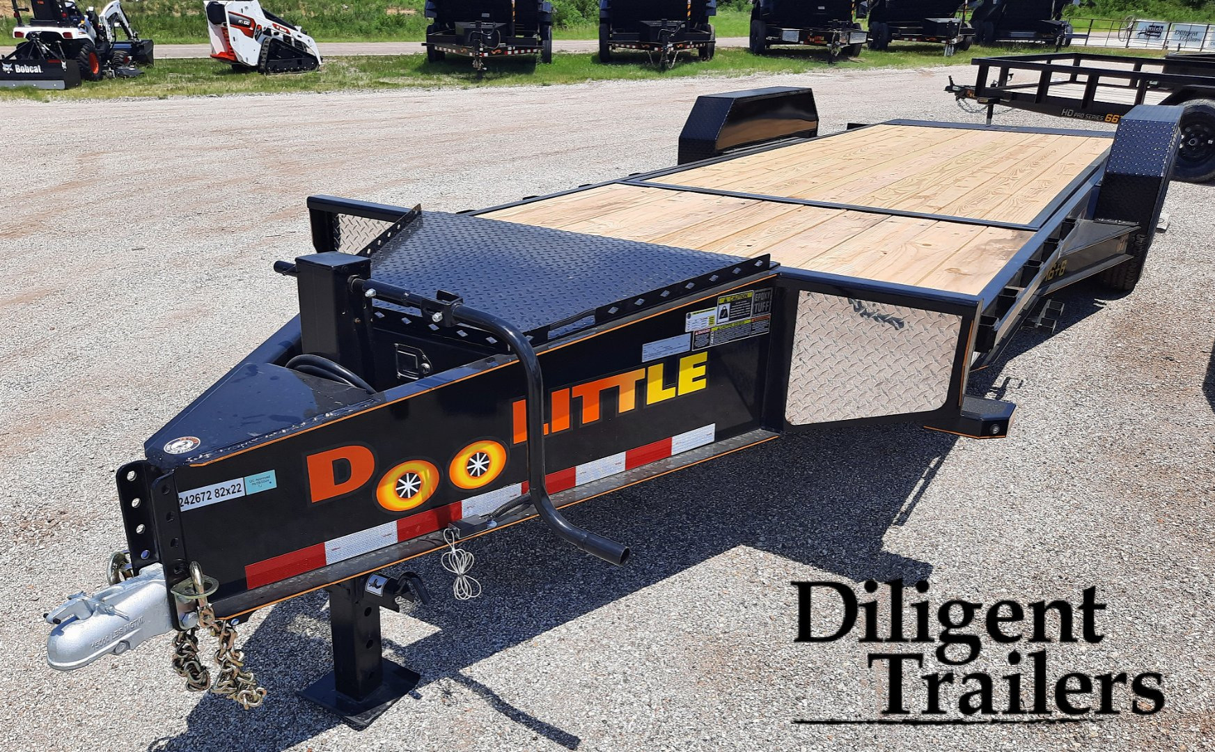 New 2024 DOOLITTLE TRAILER MFG 82"x22' EZ Loader GT Equipment Trailer