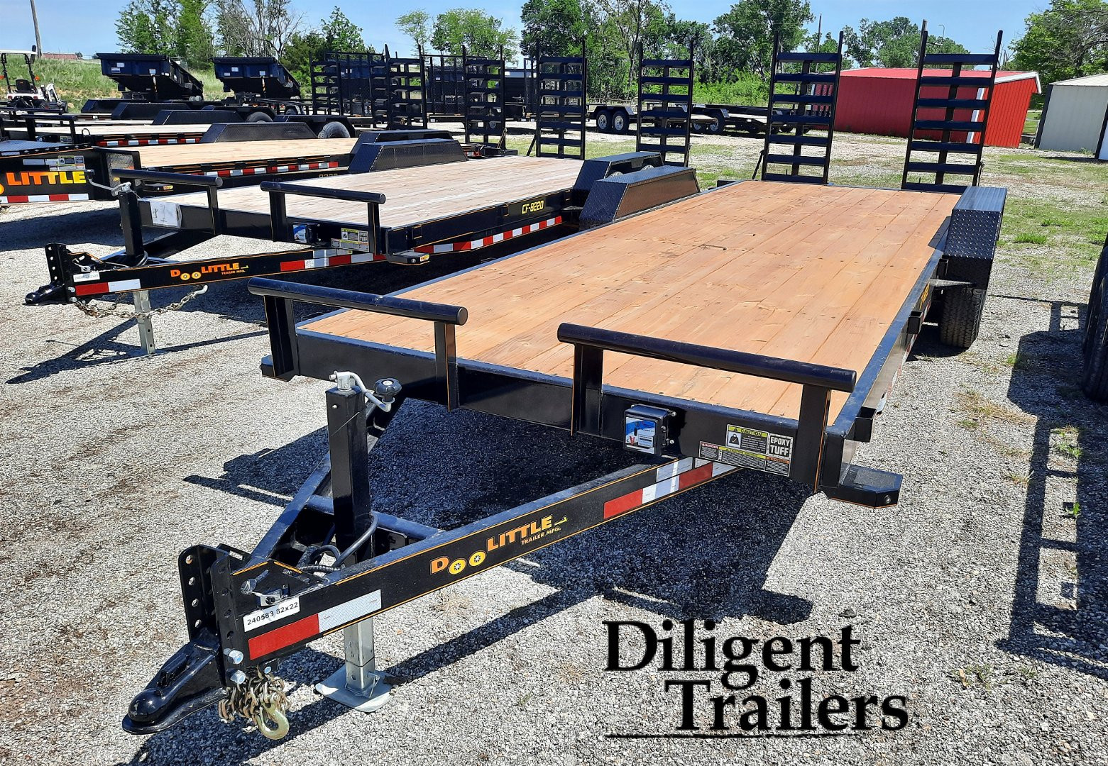 New 2024 DOOLITTLE TRAILER MFG 82 x22' Car Hauler Car / Racing Trailer