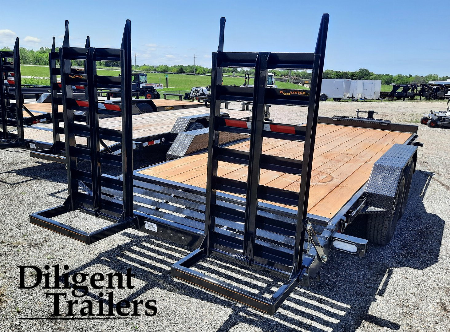 New 2024 DOOLITTLE TRAILER MFG 82 x20' Equipment Trailer Equipment Trailer